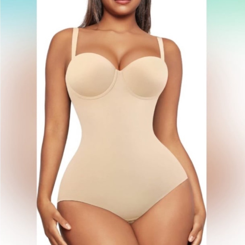 FeelinGirl Shapewear Bodysuit Women Tummy Control Seamless Shaper NWT size 3XL